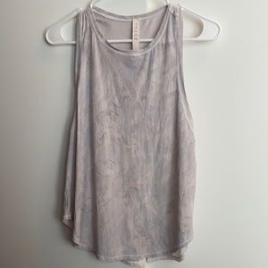 Size 2 mesh, tie back, lululemon tank